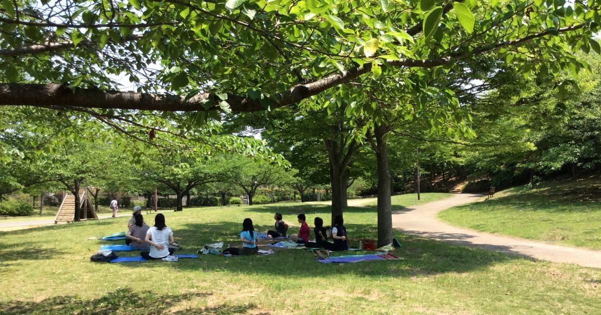 2023春の青空ヨーガのお知らせ