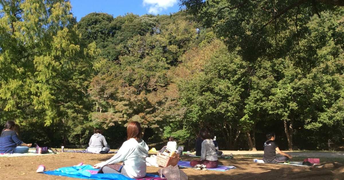 2015年秋の青空ヨーガ第1弾